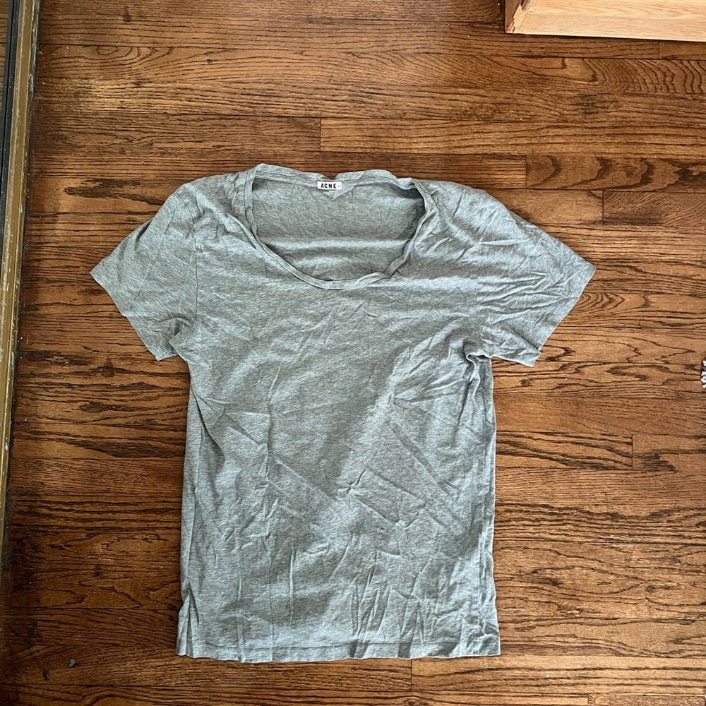 Gray Acne T-Shirt